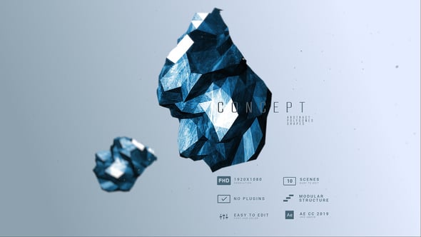 Videohive Concept | Abstract Shapes Titles