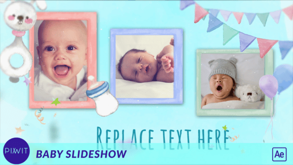 Videohive Baby Cute Slideshow
