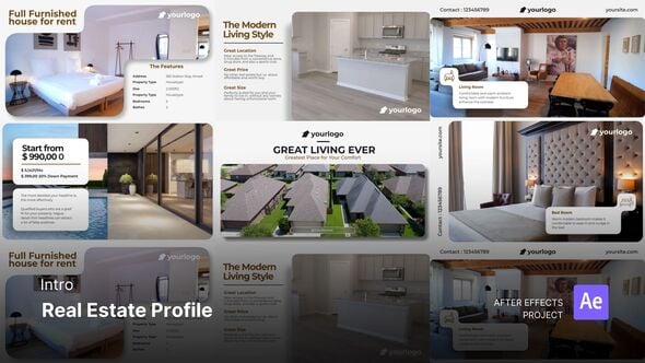 Videohive Social Media Reels – Real Estate Profile After Effects Project Files