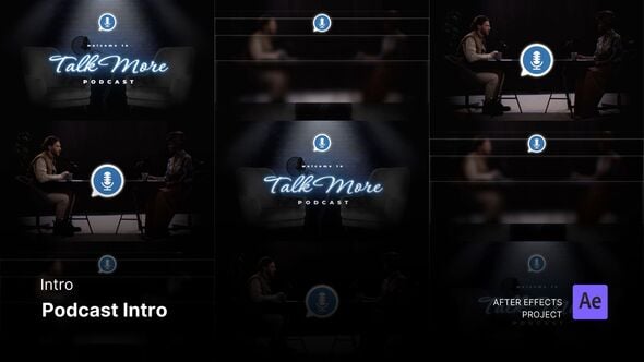 Videohive Intro/Opening – Podcast Intro After Effects Project Files