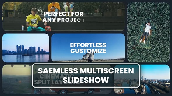 Videohive Seamless Multiscreen Slideshow