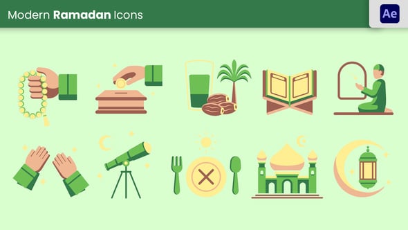 Videohive Ramadan Element Pack