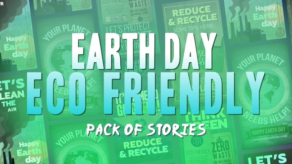 Videohive Earth Day Eco Friendly Stories