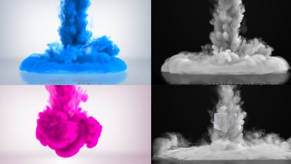 Videohive Smoke Logo Reveal 23049401