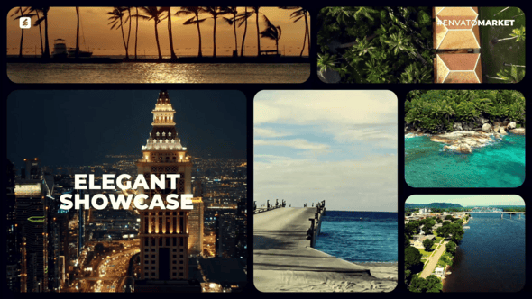 Videohive Collage Slideshow | Multiscreen Opener