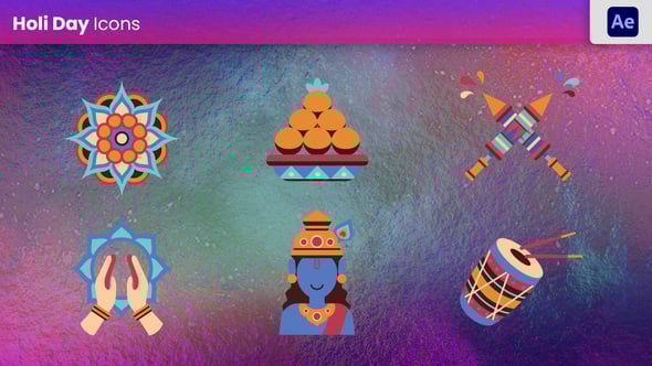 Videohive Holi Festival Element