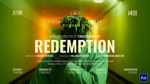 Videohive Darkness Cinematic Title