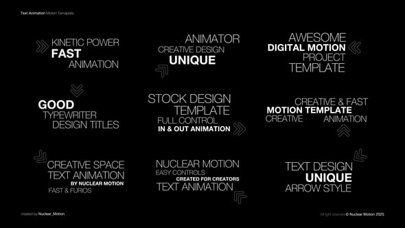 Videohive Text Animation 57538332
