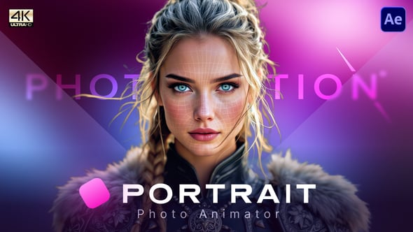 Videohive Photomotion Portrait – 3D Photo Animator
