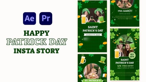 Videohive Patrick’s Day Instagram Story