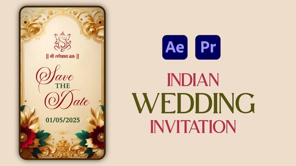 Videohive Indian Wedding Invitation 57105580