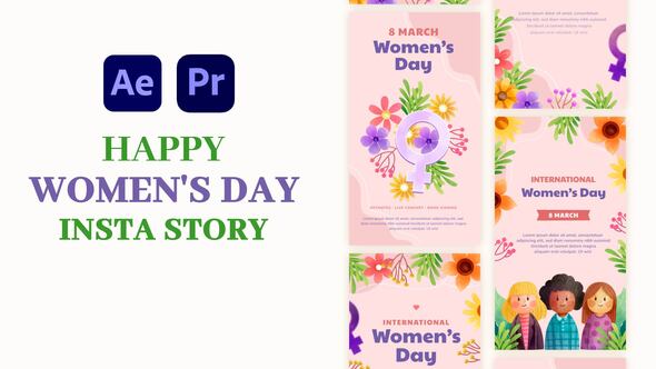 Videohive International Women Day Instagram Stories 56958778