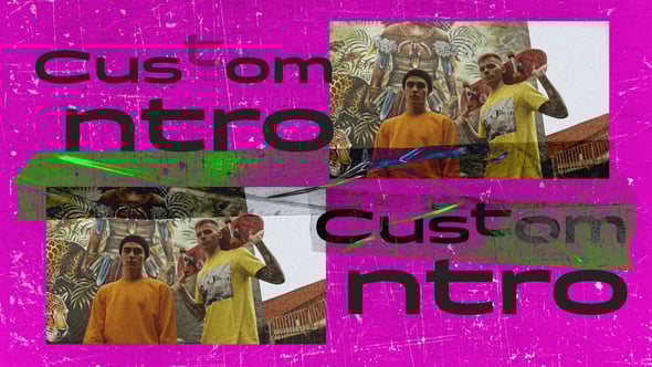Videohive Custom Intro