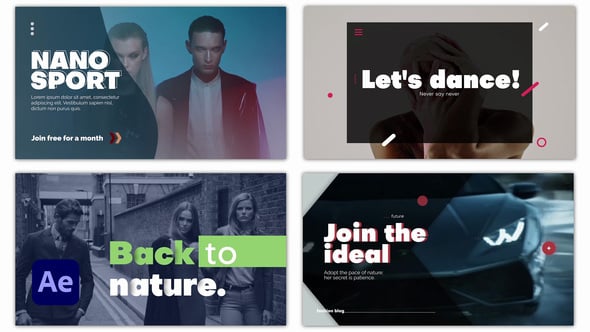 Videohive Typography Slides 56780156