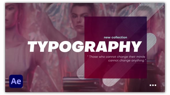 Videohive Typography Titles 56780199