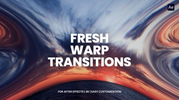 Videohive Distortion Transitions For After Effects