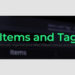 Aescripts Items and Tags v1.2 Win/Mac