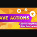 Aescripts Save Actions v1.4