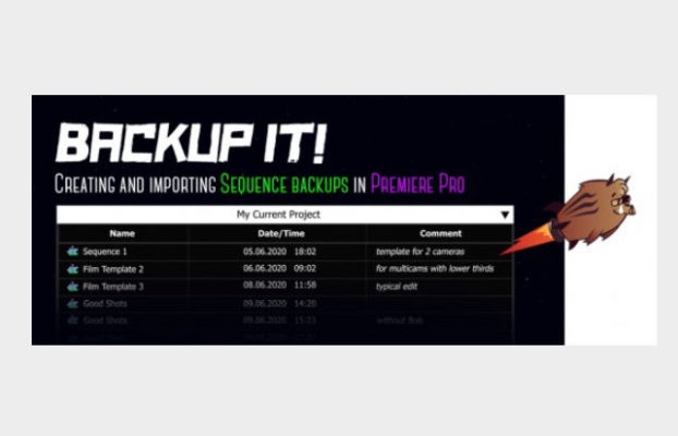Aescripts Backup It! v1