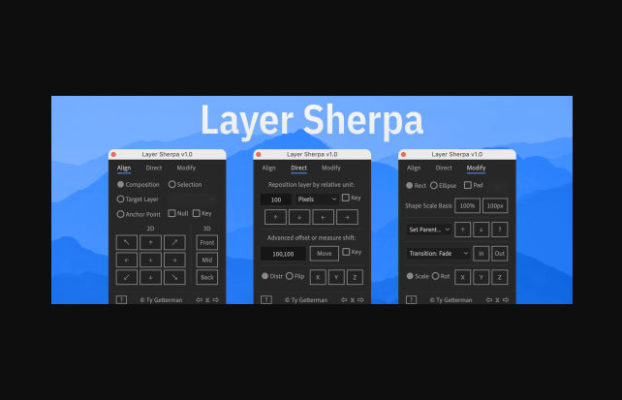 Aescripts Layer Sherpa V1