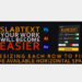Aescripts SlabText V1.0.1