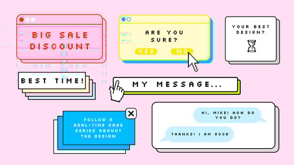 Videohive Pixel Titles 56836844
