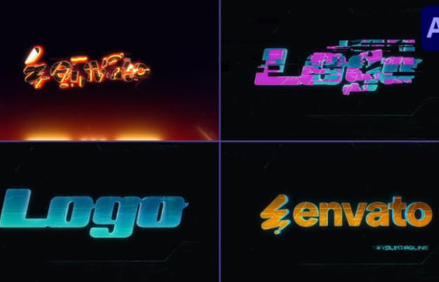 Videohive Cyberpunk Logo Reveal After Effects
