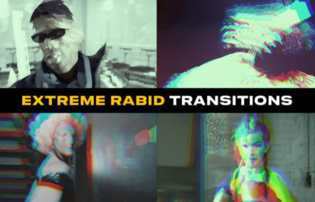 Videohive Extreme Rabid Transitions | Premiere Pro