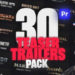 Videohive Film Burns Package 3D Text Titles Teaser Trailer Pack for Premiere Pro