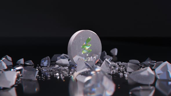Videohive Falling Crystall Sphere Logo | AE