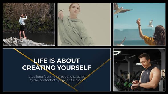 Videohive Luxury Multiscreen Opener