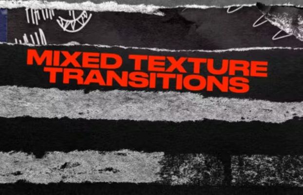 Videohive Mixed Texture Transitions