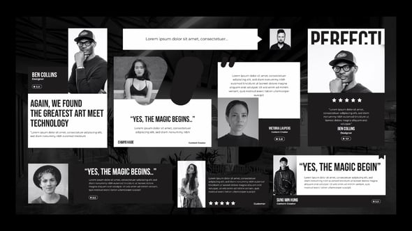 Videohive Simple Minimalist Testimonial Pack