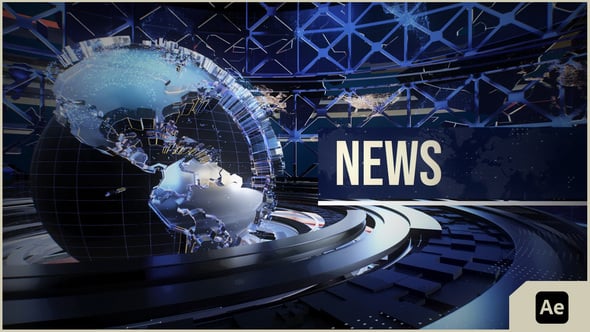 Videohive Stylized News Intro