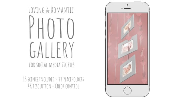 Videohive Loving & Romantic Photo Gallery