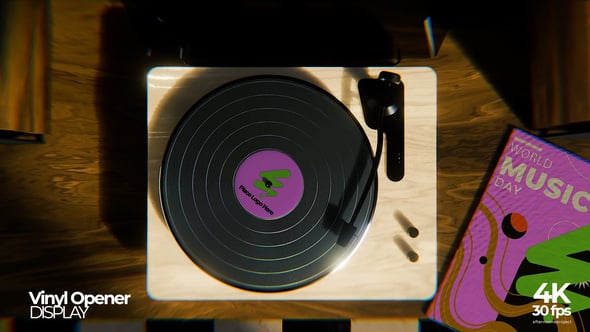 Videohive Vinyl Opener