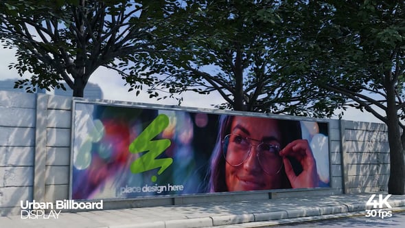 Videohive Urban Street Billboard Mockup