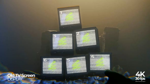 Videohive Old TV Display