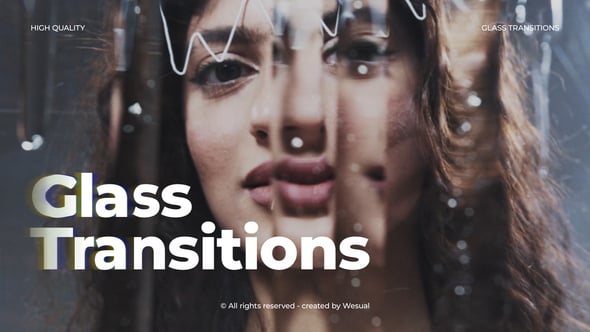 Videohive Glass Transitions 56946963