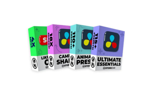 Storezar The Ultimate Bundle for DaVinci Resolve