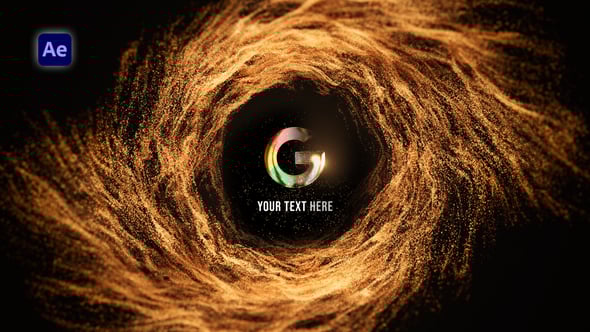 Videohive Particles Swirl Logo 56812837