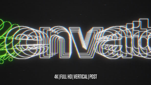 Videohive Glitch Logo Reveal 57256430