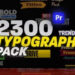 Videohive 2300 Animated Typography Pack For Premiere Pro