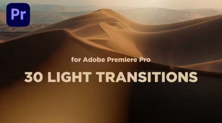 Videohive 30 light transitions for premiere pro