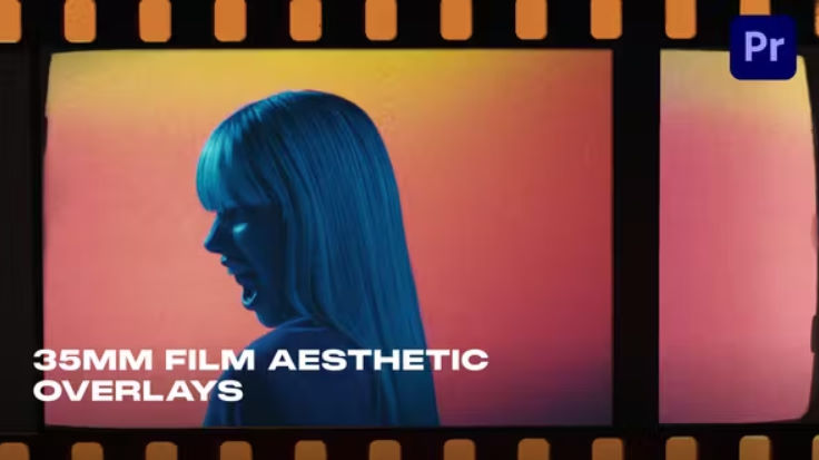 Videohive 35mm Film Aesthetic Overlays