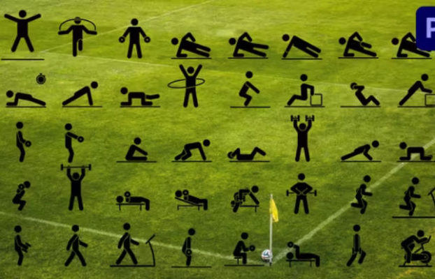 Videohive 40 Animated Fitness Pictograms | Premiere Pro MOGRT