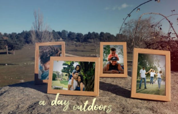 Videohive A day outdoors slideshow