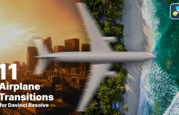 Videohive Airplane Transitions for DaVinci Resolve
