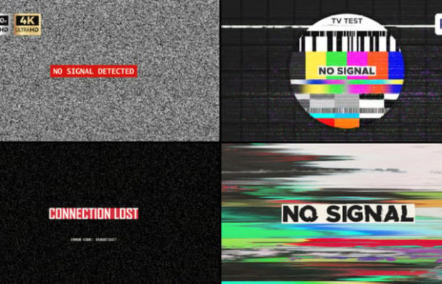 Videohive Bad Signal For Premiere Pro