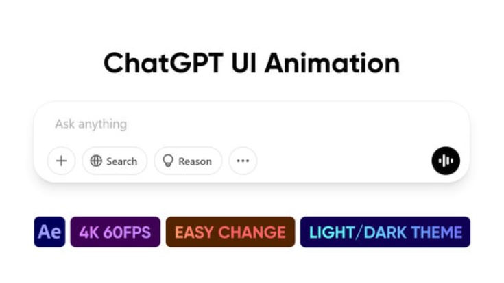 Videohive ChatGPT Searching Animation